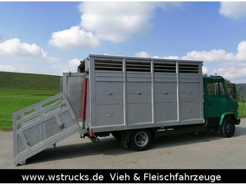 Kamion za prevoz stoke Mercedes-Benz 814 L Menke Einstock: slika 1