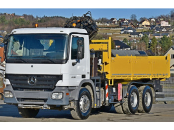 Istovarivač, Kamion sa dizalicom Mercedes-Benz ACTROS 2636: slika 4
