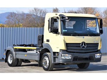 Kamion sa hidrauličnom kukom, Kamion sa dizalicom Mercedes-Benz ATEGO 1221 * ABROLLKIPPER * TOPZUSTAND: slika 3
