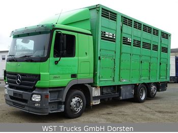 Kamion za prevoz stoke Mercedes-Benz Actros  2541 Menke 3 Stock Vollalu: slika 1
