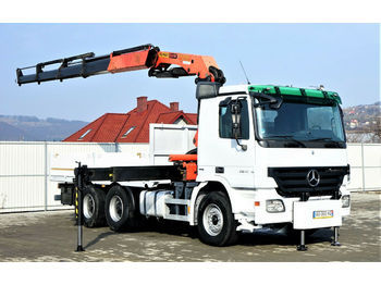Kamion sa tovarnim sandukom Mercedes-Benz Actros 2641 Pritsche 5,00m+ Kran/FUNK*6x4*: slika 1