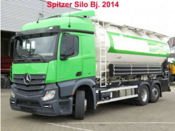 Kamion cisterna Mercedes-Benz  Actros neu 2545 L 6x2 Silo 4 Kammern/31.000 ltr: slika 1