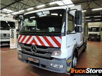 Kamion sa tovarnim sandukom Mercedes-Benz Atego 1216 L S-Fahrerhaus ABS Klima 4x2 Euro5: slika 1