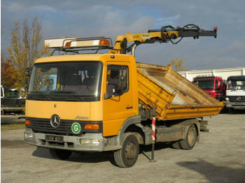 Istovarivač, Kamion sa dizalicom Mercedes-Benz Atego 815 K 2-Achs Kipper Kran: slika 1