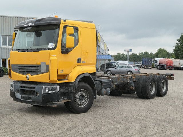 Kamion sa golom šasijom i zatvorenom kabinom Renault 460 Premium Lander 6x4, Retarder, 10Räder, Klima: slika 4