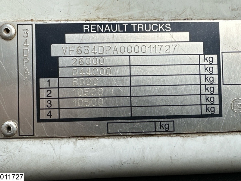 Kamion sa tovarnim sandukom, Kamion sa dizalicom Renault Kerax 380 Dxi 6x4, EURO 5, Palfinger, Remote,Steel suspension: slika 12