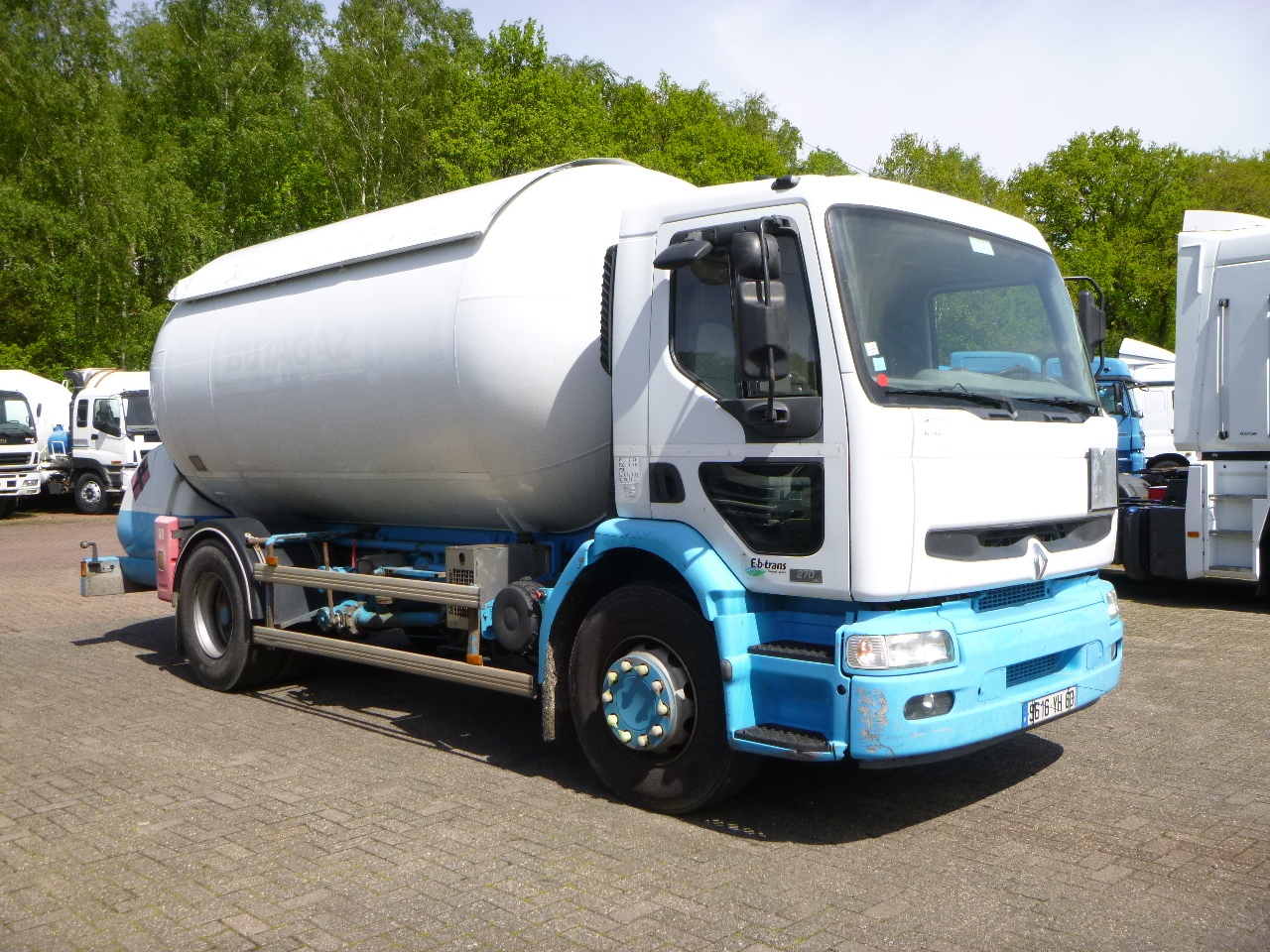 Kamion cisterna za prevoz LPG Renault Premium 270.19 4x2 gas tank 19.7 m3: slika 2