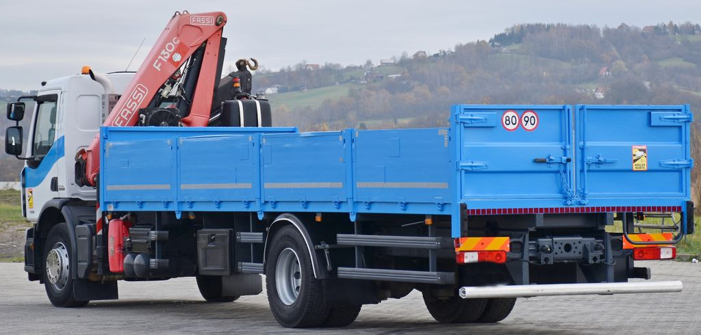 Kamion sa dizalicom, Kamion sa tovarnim sandukom Renault Premium 320 DXI* FASSI F130AC.23 * FUNK * TOP: slika 7