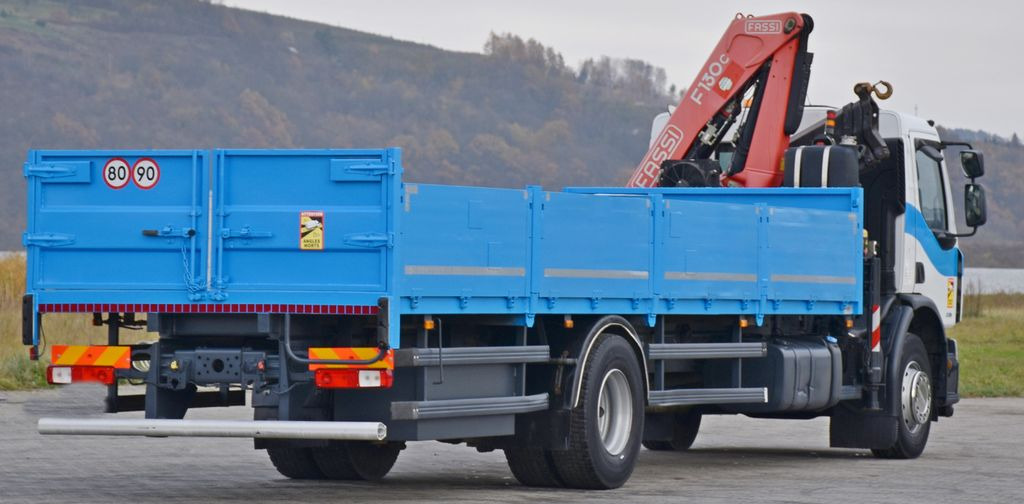 Kamion sa dizalicom, Kamion sa tovarnim sandukom Renault Premium 320 DXI* FASSI F130AC.23 * FUNK * TOP: slika 6