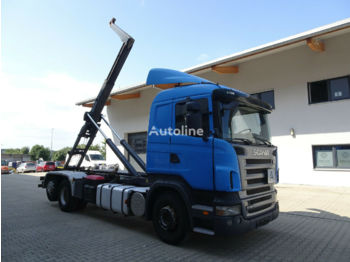 Kamion sa hidrauličnom kukom SCANIA R420 6x2 Emelőhorgos Meiller felépítmény: slika 1
