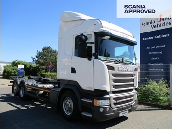 Kamion za prevoz kontejnera/ Kamion sa promenjivim sandukom SCANIA R450 - 6x2 MNB - HIGHLINE - BDF 7,15 / 7,45 - SCR: slika 1