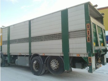 Kamion za prevoz stoke Scania 114 6x2 Schweinetransp Doppelstock: slika 1