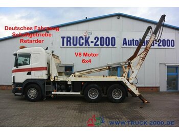 Kamion za utovaranje kontejnera Scania 164 G 480 6x4 V8 Tele Retarder*Schaltgetriebe: slika 1