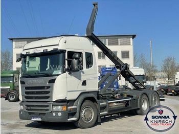 Kamion sa hidrauličnom kukom Scania G450LB6X2*4MNA / Meiller Abrollkipper: slika 1