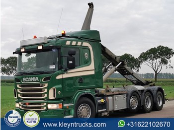 Kamion sa hidrauličnom kukom Scania G480 8x2 euro 6 meiller: slika 1