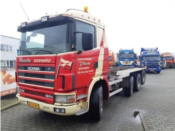 Kamion za prevoz kontejnera/ Kamion sa promenjivim sandukom Scania R124-420 R 124 GB 8X2/4 NA 420: slika 1