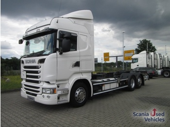 Kamion za prevoz kontejnera/ Kamion sa promenjivim sandukom Scania R410LB6X2MNB Ladebordwand,  2.150 Nm, 715/745, SCR: slika 1