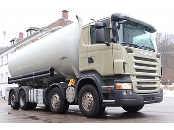 Kamion cisterna Scania R420  E5 8x2 Zement Silo 27.000l Kompressor: slika 1