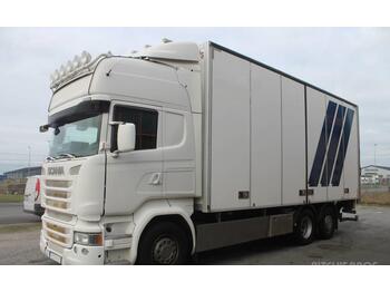 Kamion sa zatvorenim sandukom Scania R490 LB 6X2*4 MNB serie 0517 Euro 6: slika 1