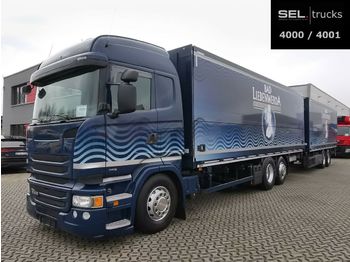 Kamion za prevoz boca Scania R 410 / Retarder / Lenk-Lift / KOMPLETT+Trailer: slika 1