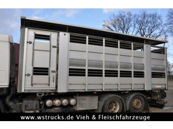 Kamion za prevoz stoke Scheuwimmer BDF 2 Stock Aufbau Hubdach: slika 1