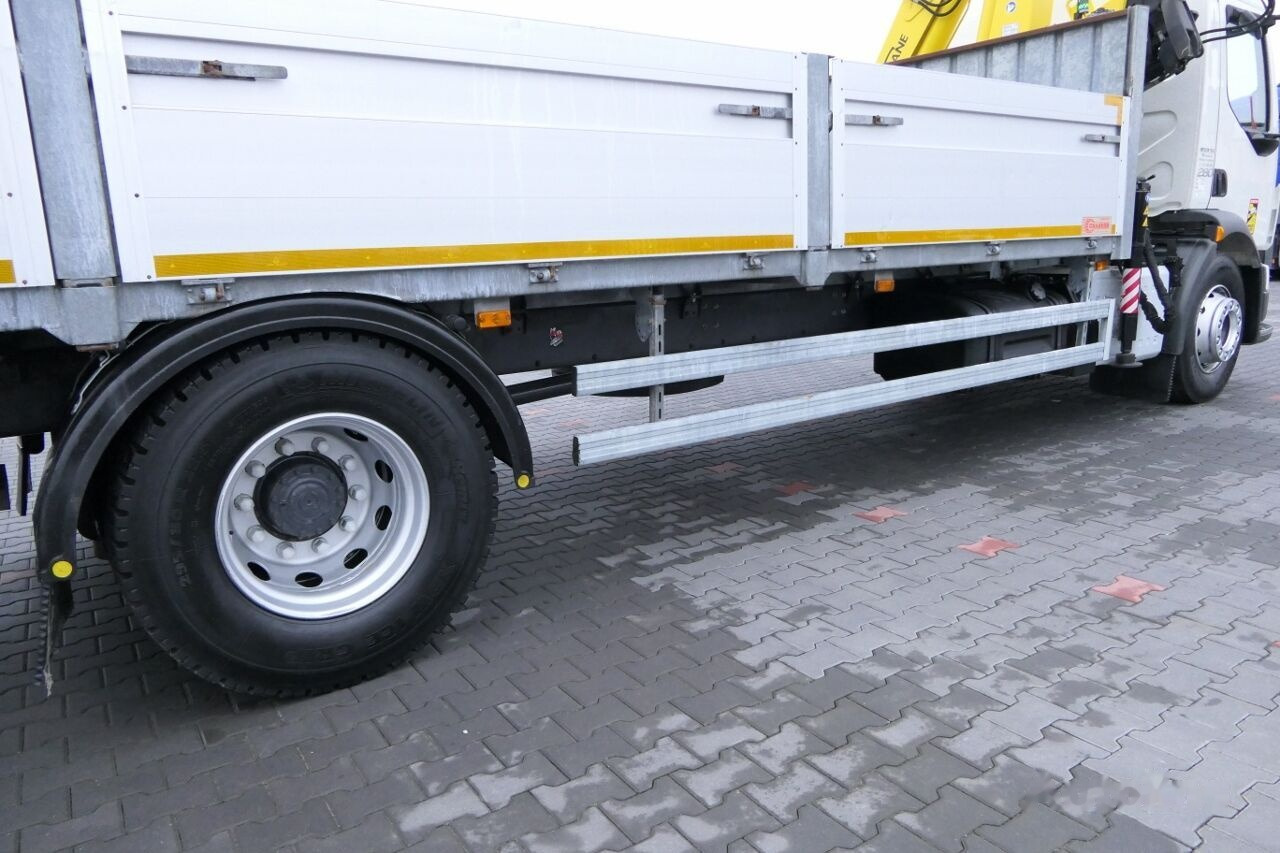 Kamion sa tovarnim sandukom, Kamion sa dizalicom Volvo FE 280 Flatbed + crane HYVA HB 150: slika 24