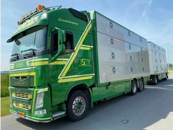 Kamion za prevoz stoke Volvo FH 13-540 6X2 EURO 6 - 3 STOCK + CUPPERS 2 AS AA: slika 1