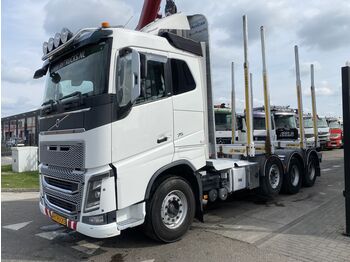 Kamion sa golom šasijom i zatvorenom kabinom, Šumska prikolica Volvo FH 16.750 8X4 - EURO 6 + HYDRAULIEK - HOLZTRANSP: slika 1