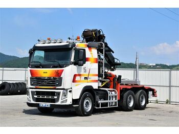 Šticar, Kamion sa dizalicom Volvo FH 16 750 Holztransporter * 6x4 ! Top Zustand !: slika 1