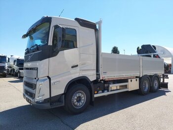Kamion sa tovarnim sandukom, Kamion sa dizalicom novi Volvo FH 460 6X2 Euro6, I-Shift, Gföllner-Pritsche, Hiab X-Hipro 232 E-5 Vollluft, Liftachse,: slika 1