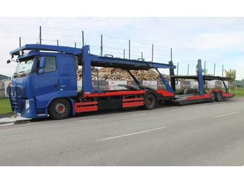 Kamion za prevoz automobila Volvo FH 460 Biltransport + släp: slika 1
