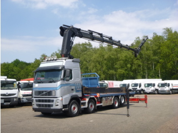 Kamion sa tovarnim sandukom, Kamion sa dizalicom Volvo FH 520 8x2 + Hiab 700 E-6 + jib: slika 1