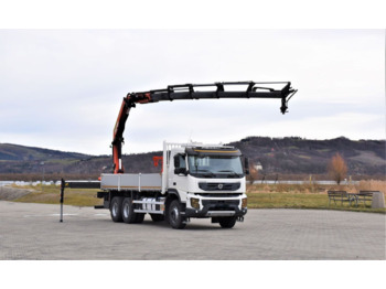 Kamion sa tovarnim sandukom, Kamion sa dizalicom Volvo FMX 370: slika 2
