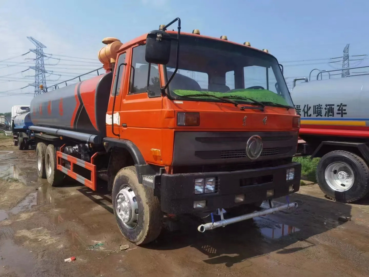 Kamion cisterna used 20m3 water spray bowser tanker sprinkler tank truck for sale: slika 6