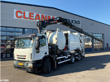 Ginaf C 3130 Hiab 16 ton/meter laadkraan + container Washing - Kamion za smeće