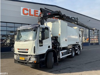 Ginaf C 3130 Hiab 21 ton/meter laadkraan + Container Washing - Kamion za smeće