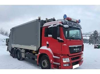 MAN TGS 26.400 6x2 1 kammer renovasjonsbil  - Kamion za smeće