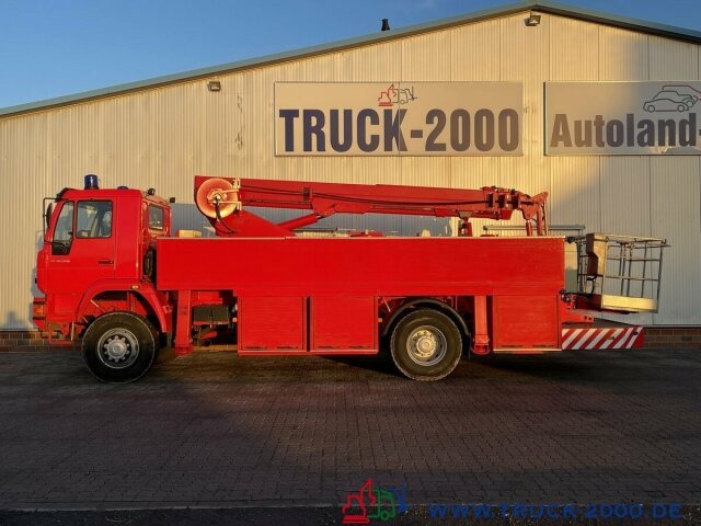 Vatrogasni kamion MAN 18.280 4x4 Feuerwehr 25m Höhe Rettungskorb: slika 9