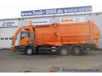 Kamion za smeće za prevoz smeća MAN TGA 26.320 Hüffermann Frontlader mit Waage*31m³*: slika 1