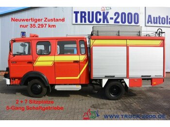 Vatrogasni kamion Magirus Deutz 75E16 A Mannschaft- Feuerwehr Löschpumpe Top: slika 1