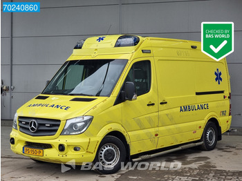 Vozilo hitne pomoći Mercedes-Benz Sprinter 319 CDI Automaat Euro6 Complete NL Ambulance Brancard Ziekenwagen Rettungswagen Krankenwagen Airco Cruise control: slika 1