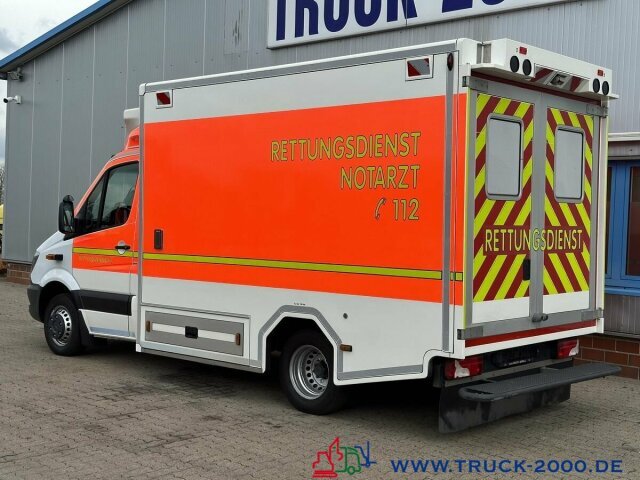 Vozilo hitne pomoći Mercedes-Benz Sprinter 519 CDI RTW Rettung Krankenwagen 124TKM: slika 14