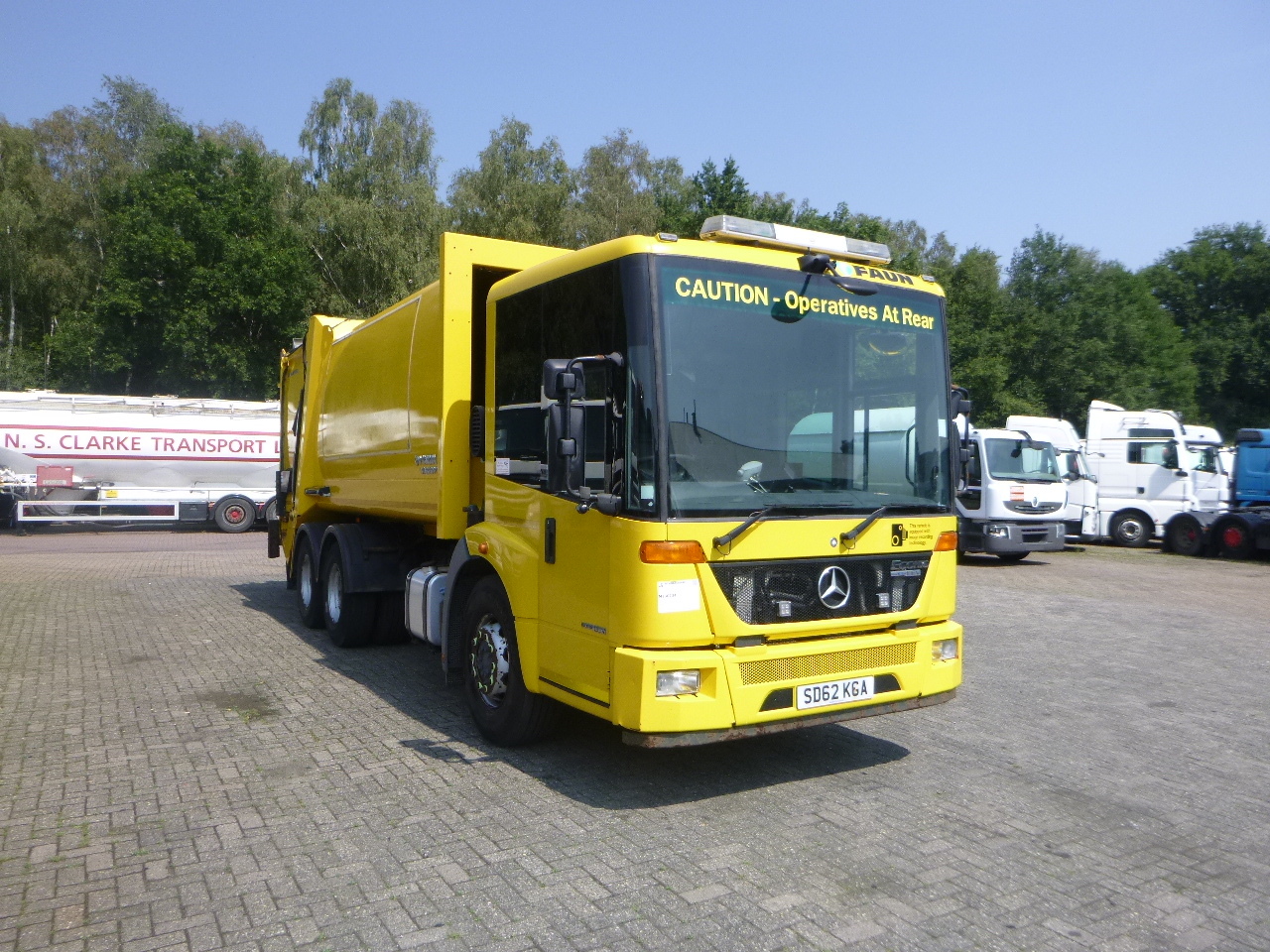 Kamion za smeće Mercedes Econic 2633 6x4 RHD Euro 5 EEV Faun Variopress refuse truck: slika 2