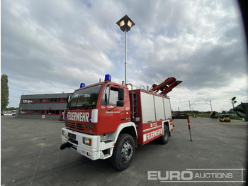 Steyr 4WD Fire Truck, Palfinger PK7000 Crane, Manual Gearbox, Front Winch, Generator, Light Tower (German Reg. Docs. Service History and Manuals Available) - Vatrogasni kamion