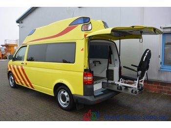 Vozilo hitne pomoći Volkswagen T5 2.5 TDI Ambulance Mobile RTW Scheckheft 1.Hd: slika 1
