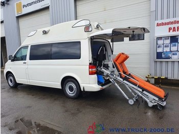 Vozilo hitne pomoći Volkswagen T5 Krankentransport inkl Trage Rollstuhl Scheckh: slika 1
