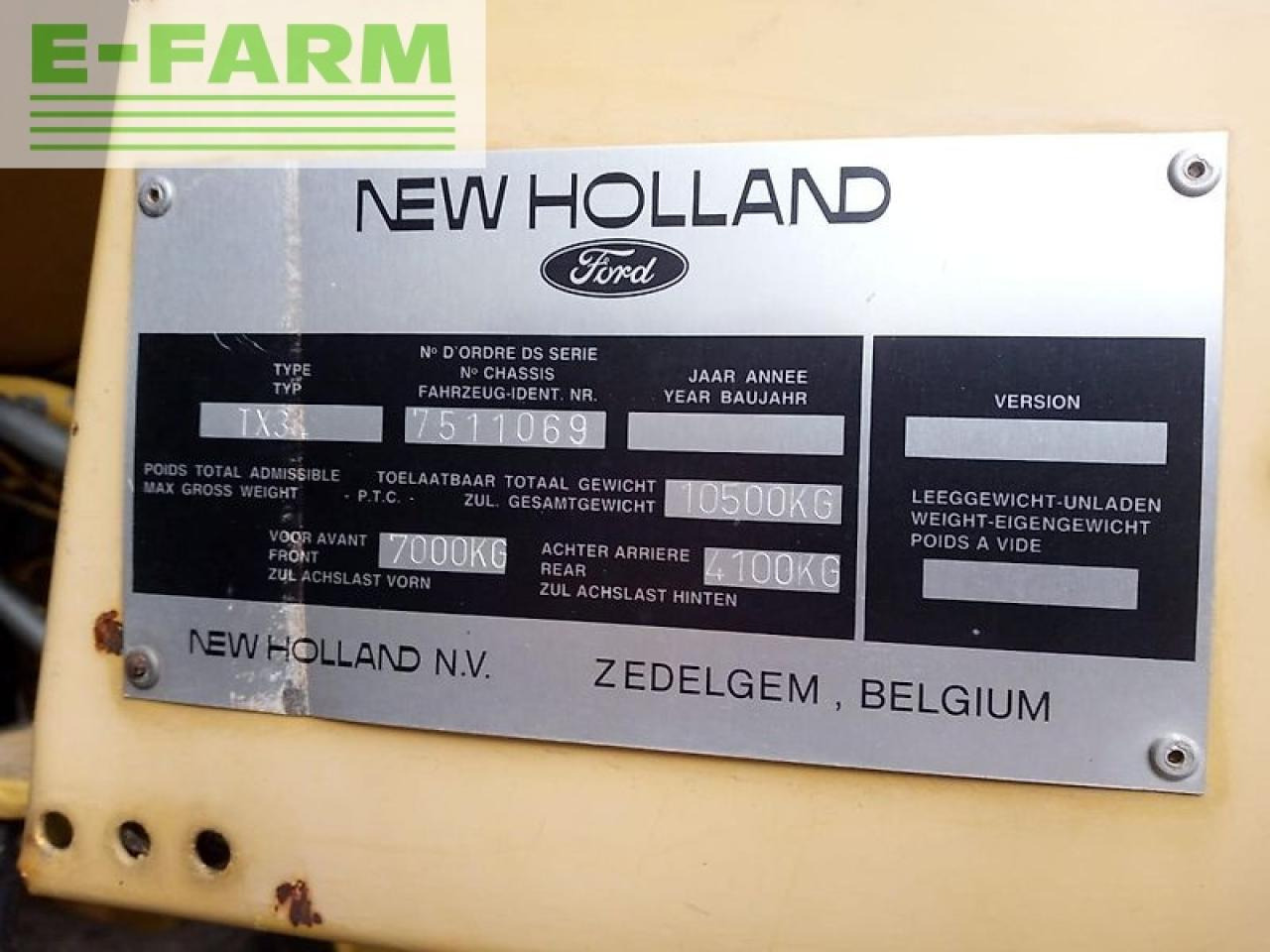 Kombinovani kombajn New Holland tx 34: slika 5
