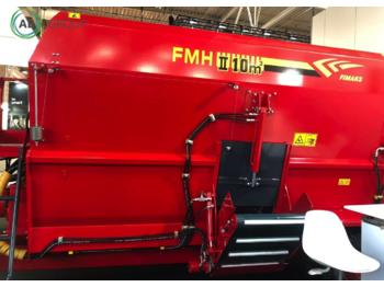 FiMAKS Horizontales Futtermischwagen FMH II 10/Feeder mixer /CARRO MEZCLADOR/Горизонтальный кормораздатчик FIMAKS FMH II 10 - Prikolica za mešanje stočne hrane