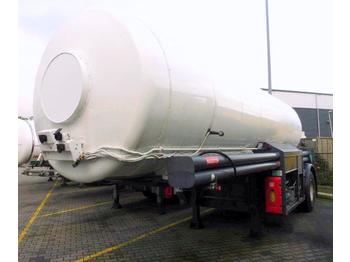 Poluprikolica cisterna za prevoz gasa BURG CO2, Carbon dioxide, gas, uglekislota: slika 1