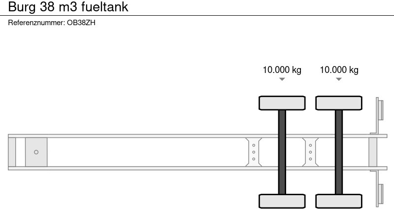 Poluprikolica cisterna Burg 38 m3 fueltank: slika 10